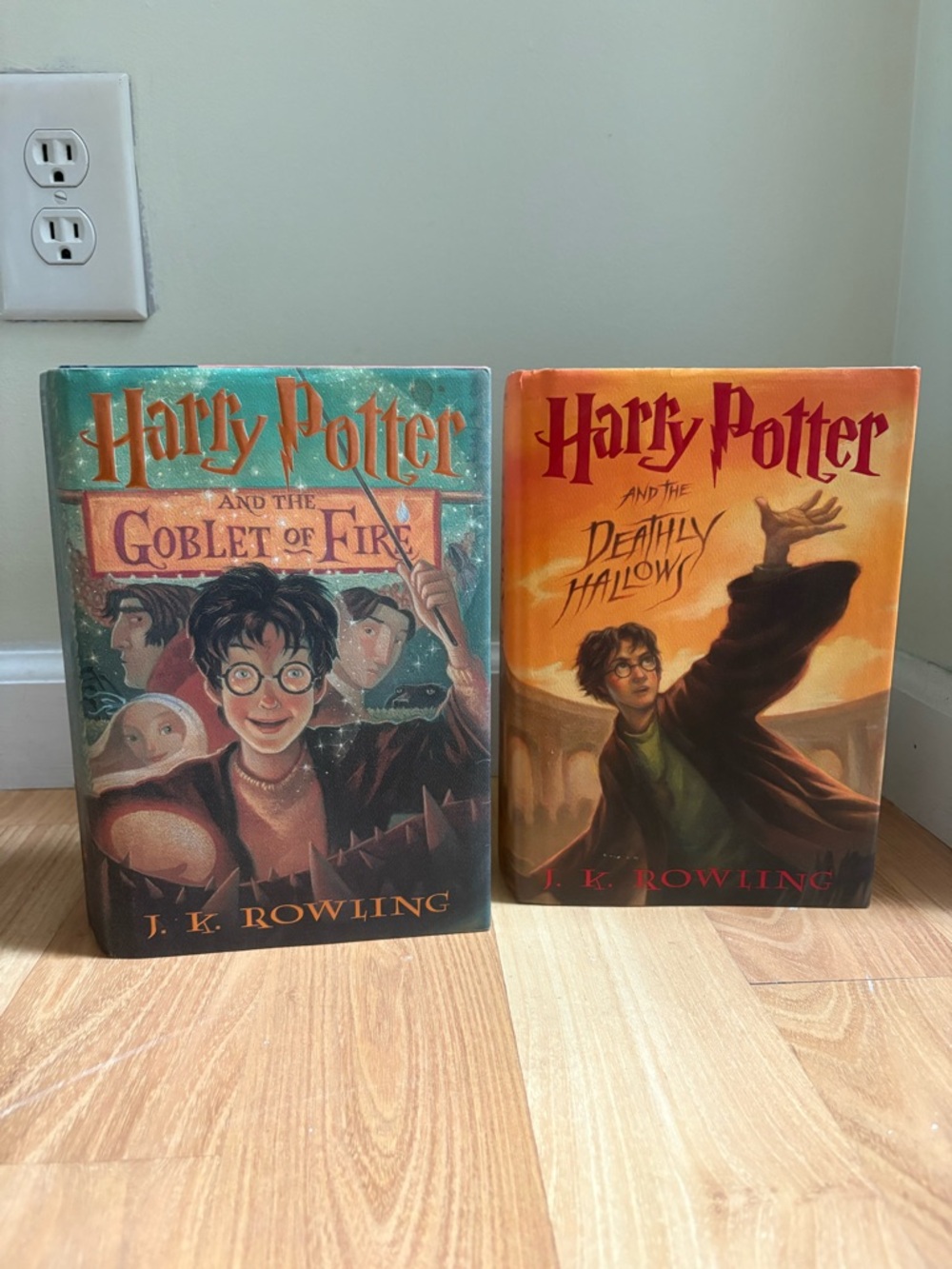 Harry Potter Hardcover Bundle Goblet of Fire + Deathly Hallows